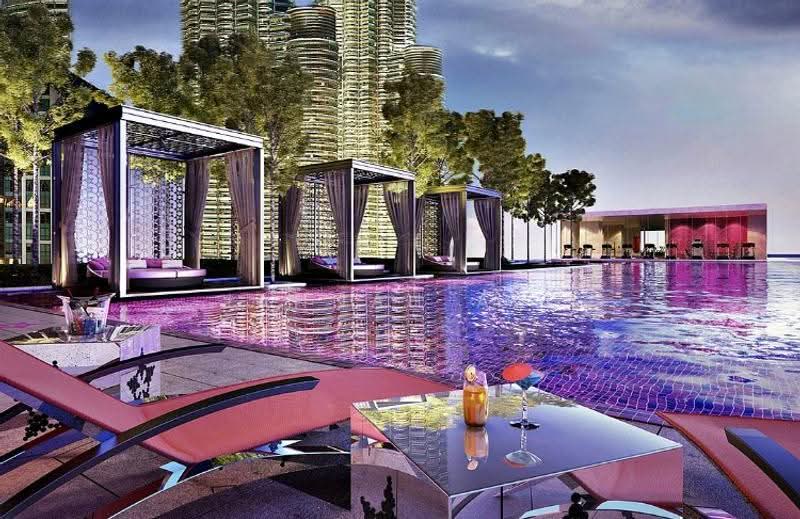 Service Residence for Sale at Star Residences Three - Jannah Ali - Pool - PropertyGuru.com.my