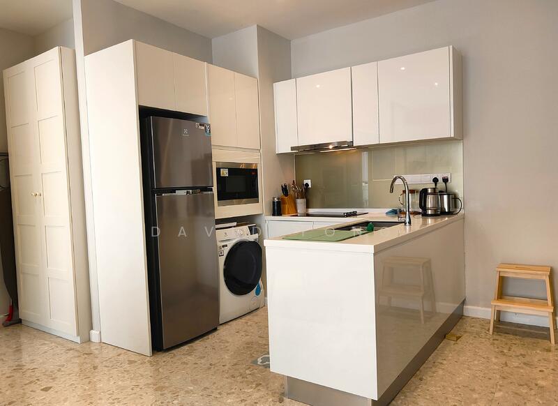 kitchen with ample of storage space
