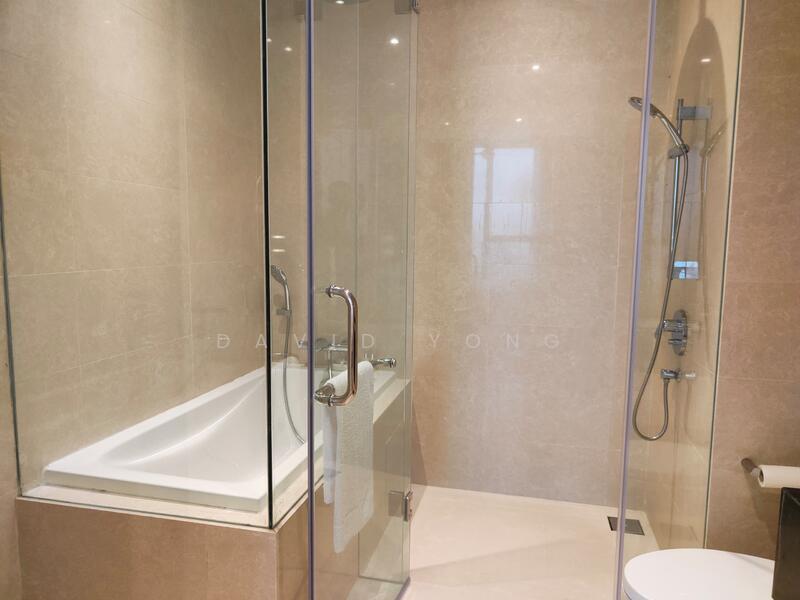 studio - ensuite bath with bathtub