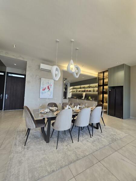 Dining Room & kitchen at front of house