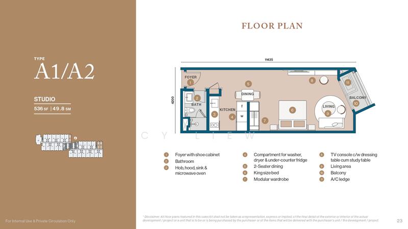 Untuk Dijual Clarissa Serviced Suites