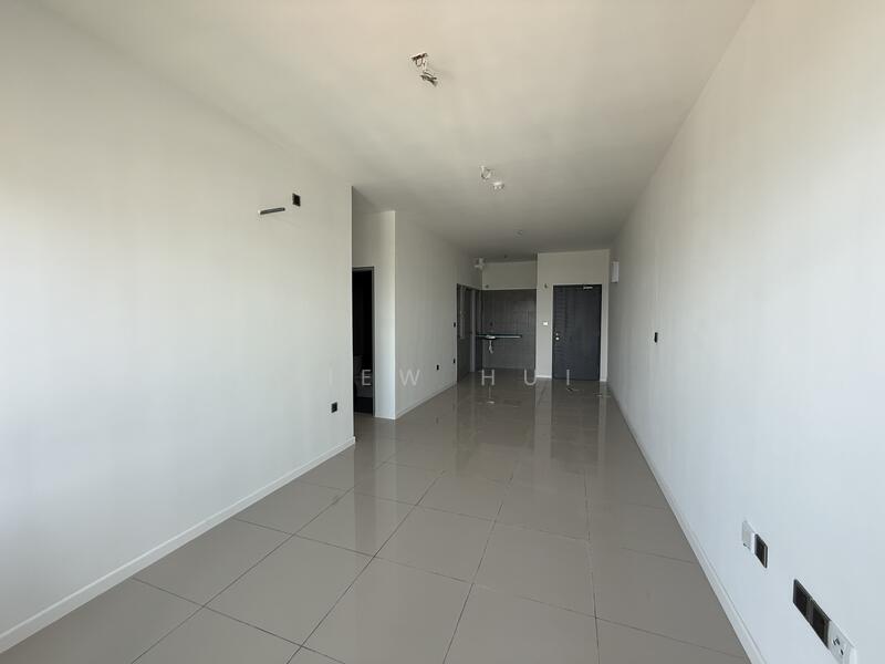 Living room + dining area