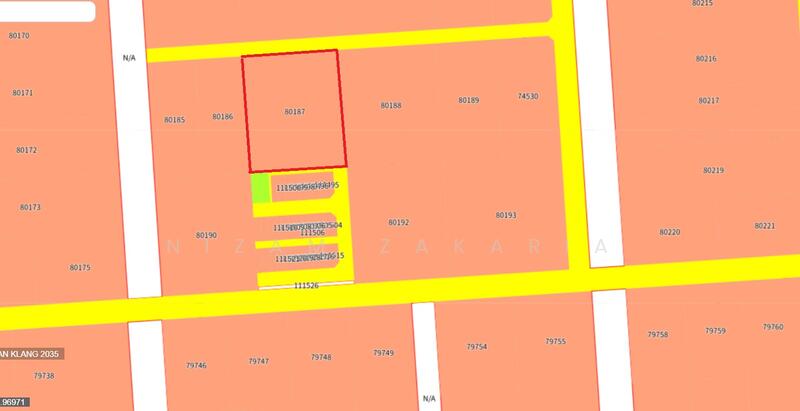 For Sale - Tanah 2 Ekar Non Bumi di Johan Setia, Klang – Zon Kediaman