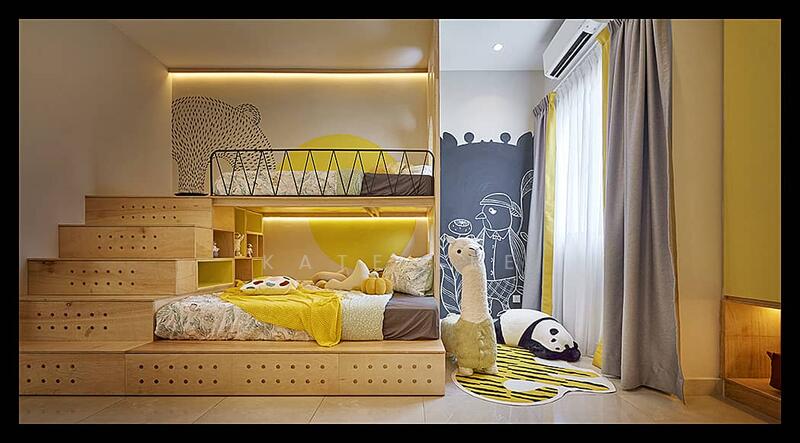 Semi-Detached House for Sale in Kota Kemuning (Shah Alam) - Kate Lee - Upper floor Junior -Bedroom 3  - PropertyGuru.com.my
