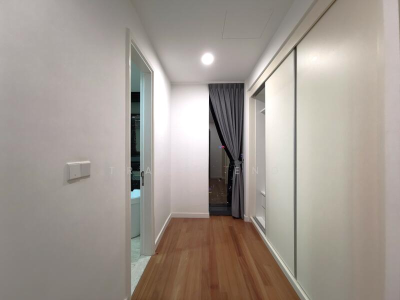 Bathroom Corridor with Wardrobe