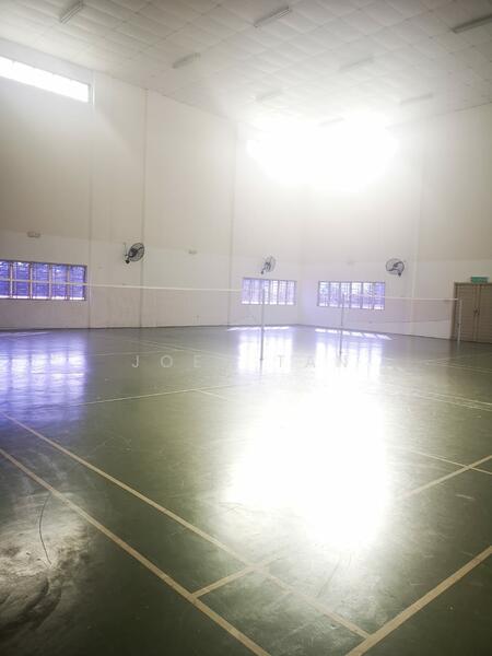Badminton court