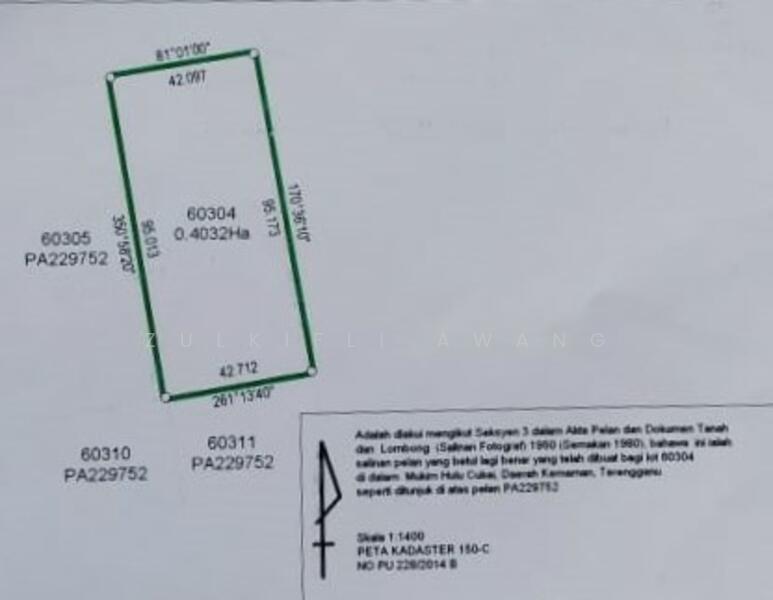 Untuk Dijual - KAMPUNG SERI BANDI, KEMAMAN, TERENGGANU