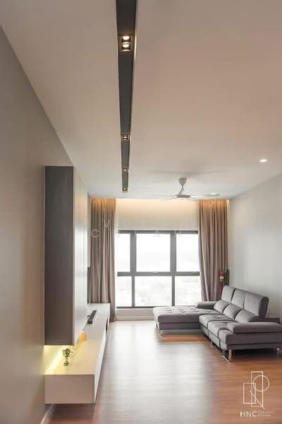 Kediaman Servis untuk Dijual di Le Pavillion - Evelyn Cheah - Living Room - PropertyGuru.com.my
