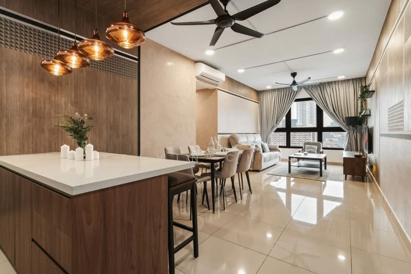 Servis Apartment untuk Disewa di M Vertica - Kelvin Choo - Living Room - PropertyGuru.com.my