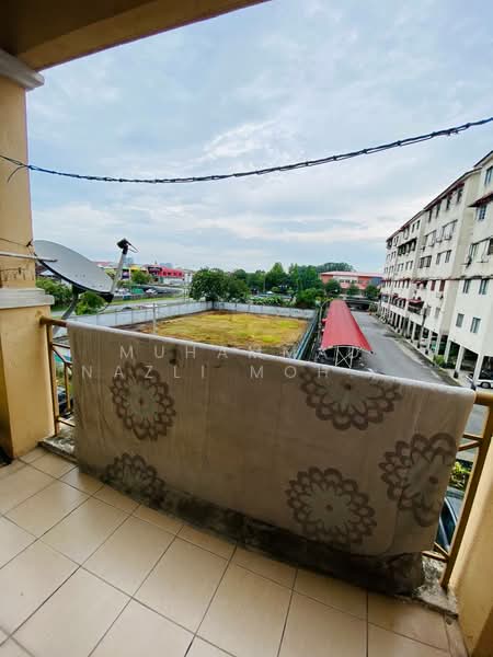 Apartment for Sale at Apartment Minang Ria 2 - Muhammad Nazli Mohd Amin - Balcony - PropertyGuru.com.my