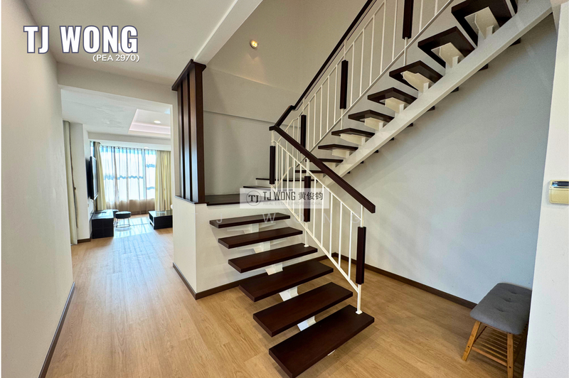 Duplex - Staircase to Upper Floor