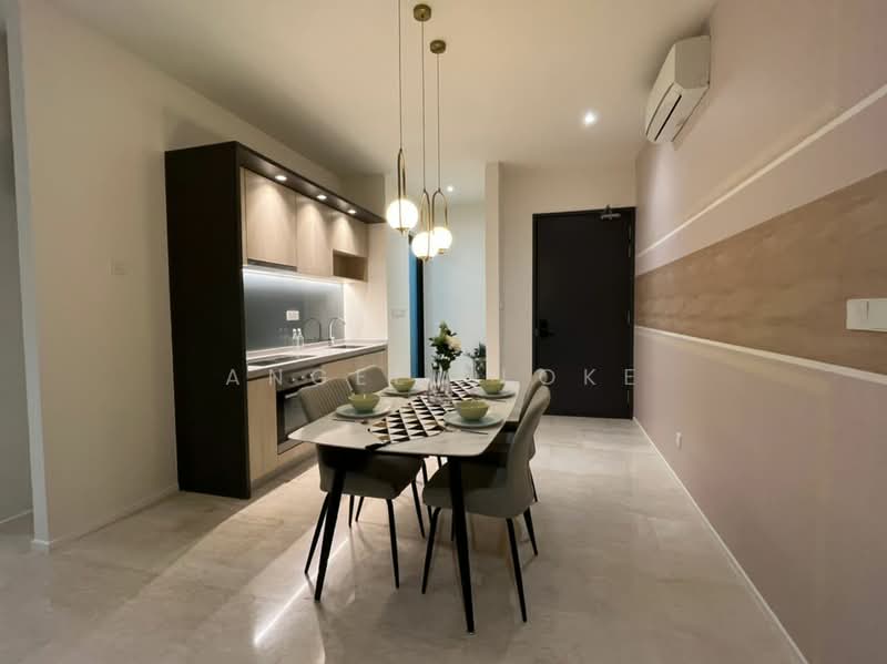 Service Residence for Sale at 10 Stonor - Angeel Loke - Dining Room - PropertyGuru.com.my