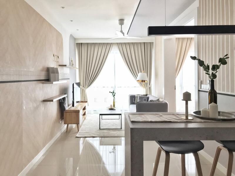 Service Residence for Rent at Aria - Angeel Loke - Living Room - PropertyGuru.com.my
