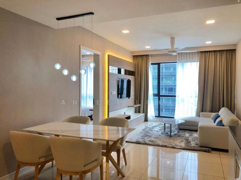 Service Residence for Rent at Aria - Angeel Loke - Living Room - PropertyGuru.com.my