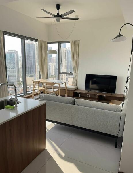 Servis Apartment untuk Disewa di Core Residence @ TRX - Angeel Loke - Living Room - PropertyGuru.com.my