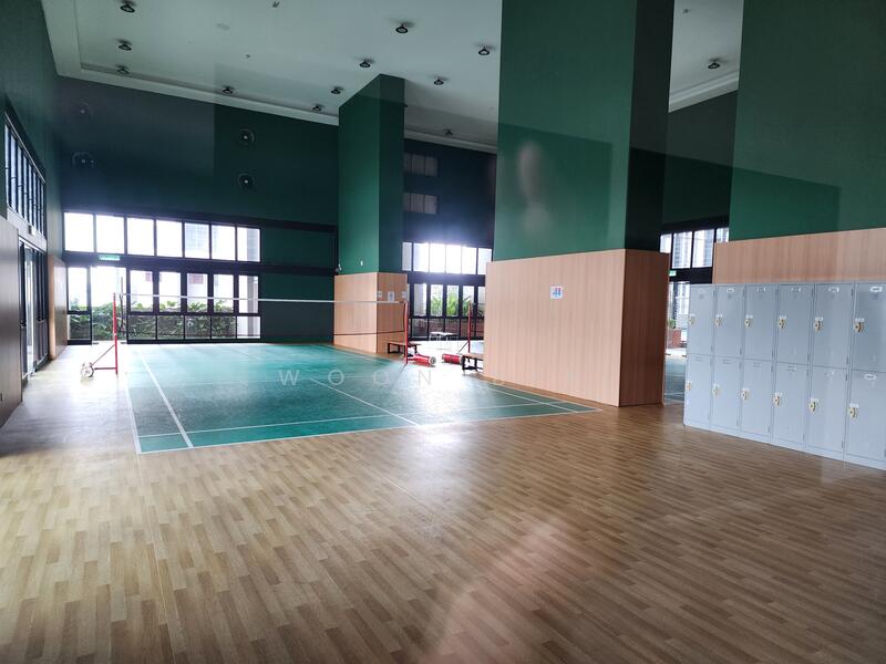 Badminton court