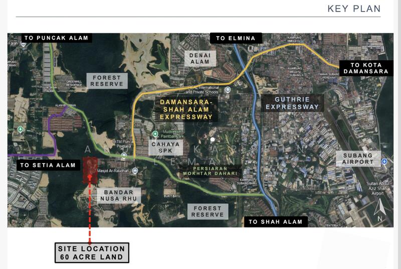 Untuk Dijual Bandar Nusa Rhu