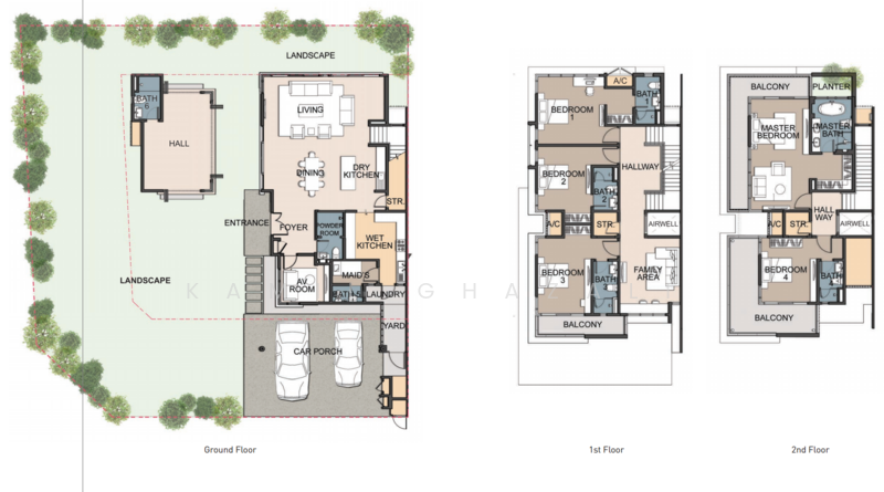 Untuk Dijual Luxurious Corner 3-Storey Semi-D with Pavilion | Presint 12, Putrajaya