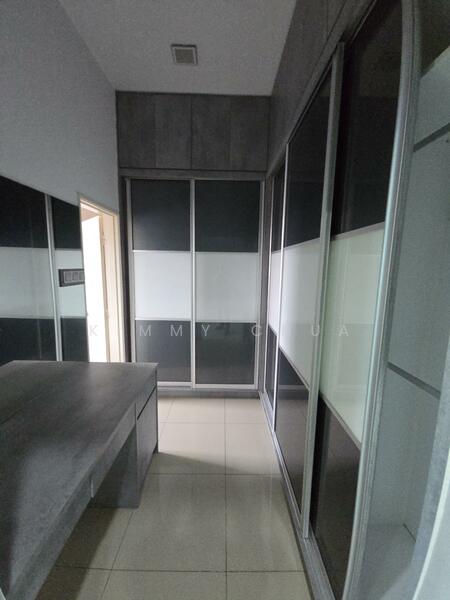 dressing area in master bedroom