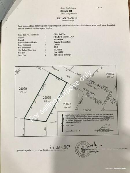 For Sale - Bungalow Lot @ Green Street Homes