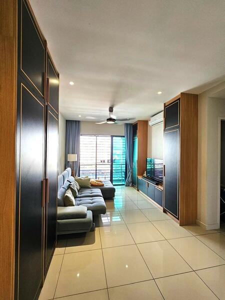 Living Room with Balcony