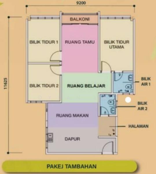 Untuk Dijual Salak Tinggi