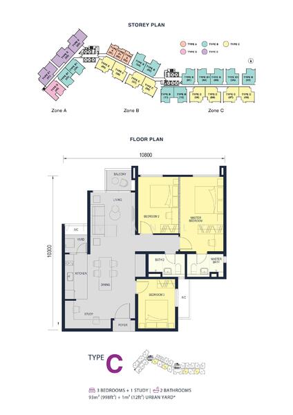 Untuk Dijual Residensi ZIG
