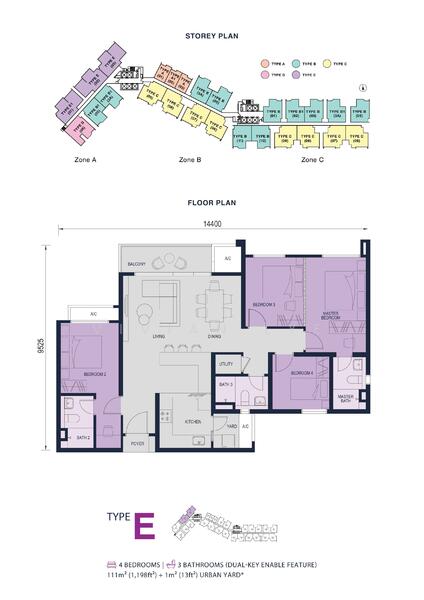Untuk Dijual Residensi ZIG