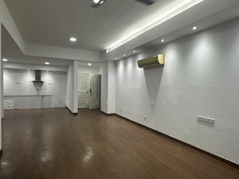 Living Hall, Kitchen and Storeroom 