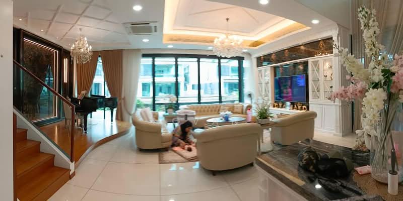 Bungalow for Sale in Masai (Johor) - Novan Loo - Living Room - PropertyGuru.com.my