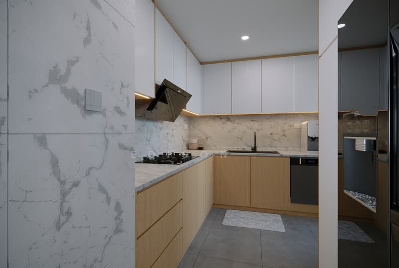 Kediaman Servis untuk Disewa di The Manor - Edison . - Kitchen - PropertyGuru.com.my