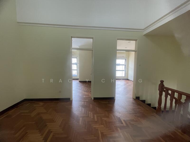 Upstairs living area