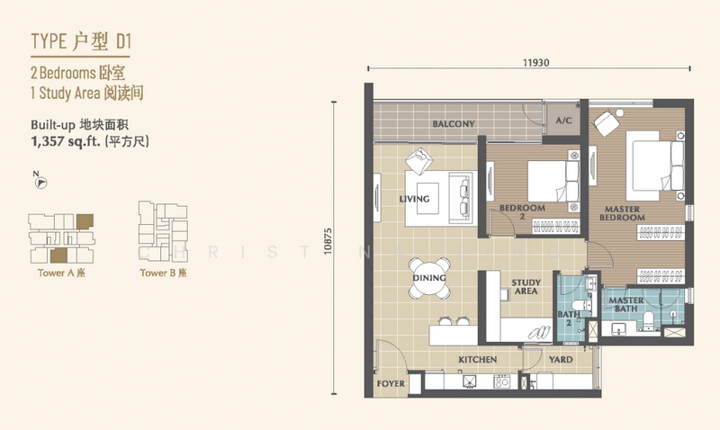 Untuk Dijual Jesselton Twin Towers