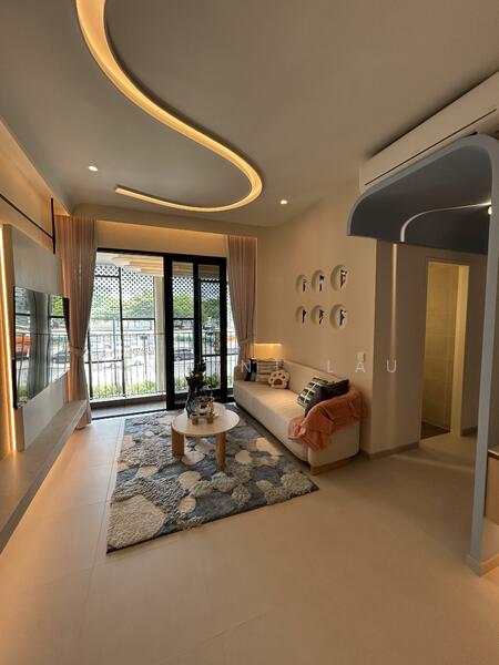 Servis Apartment untuk Dijual di Stellaris @ Riana Dutamas - Vincent Lau - Living Room - PropertyGuru.com.my