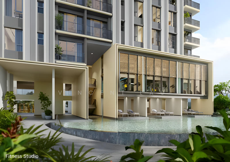 Servis Apartment untuk Dijual di Stellaris @ Riana Dutamas - Vincent Lau - Gym & Main Pool - PropertyGuru.com.my