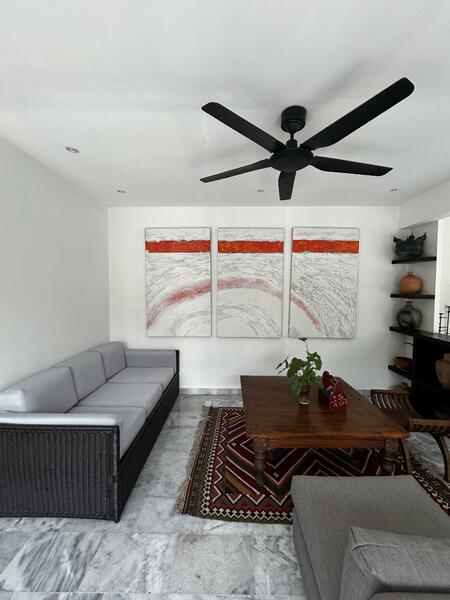 Each bedroom has a living room