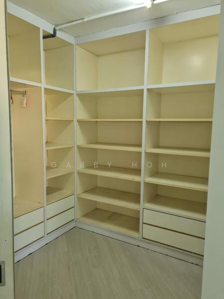 Walk in wardrobe
