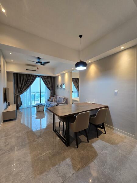 Kediaman Servis untuk Disewa di Ooak Serviced Apartments @ Kiara 163 - John Lam - Living Room - PropertyGuru.com.my