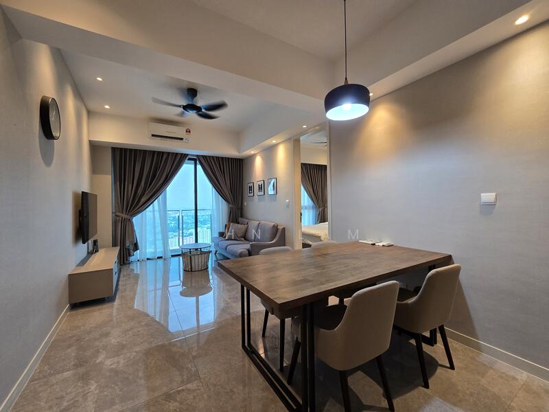 Kediaman Servis untuk Disewa di Ooak Serviced Apartments @ Kiara 163 - John Lam - Living Room - PropertyGuru.com.my