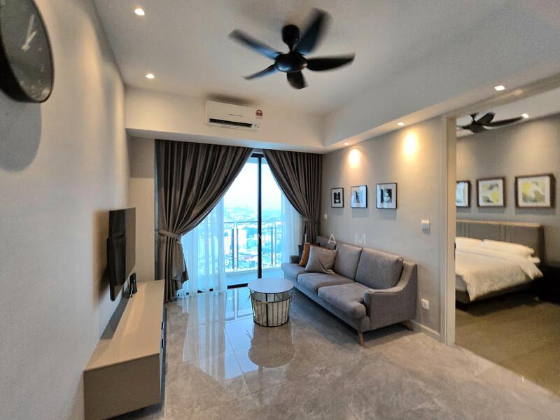 Kediaman Servis untuk Disewa di Ooak Serviced Apartments @ Kiara 163 - John Lam - Living Room - PropertyGuru.com.my