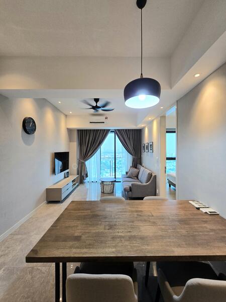 Kediaman Servis untuk Disewa di Ooak Serviced Apartments @ Kiara 163 - John Lam - Living Room - PropertyGuru.com.my