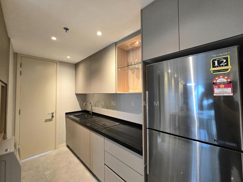 Kediaman Servis untuk Disewa di Ooak Serviced Apartments @ Kiara 163 - John Lam - Kitchen - PropertyGuru.com.my