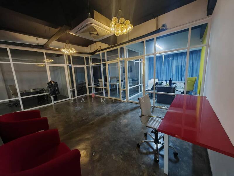 Office with partition