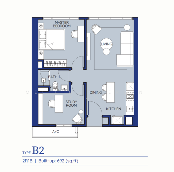 Untuk Dijual Agile Bukit Bintang Suites