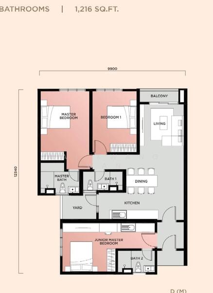 For Rent Vista Sentul Residences