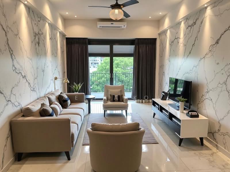 Condominium for Sale at Sierramas Heights - Celina Koh - Living Room - PropertyGuru.com.my