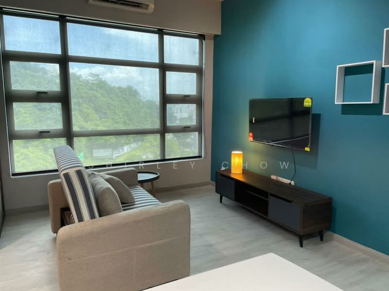 Servis Apartment untuk Dijual di Jesselton Quay CityPads - shirley Chow - Living Room - PropertyGuru.com.my