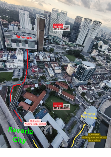 Untuk Disewa Riveria Sentral