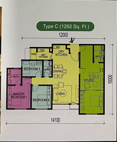 For Rent Ceria Residences, Cyberjaya