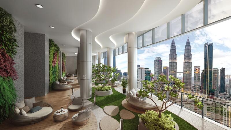 Service Residence for Sale at Eaton Residence - Sam Ho - Balcony - PropertyGuru.com.my